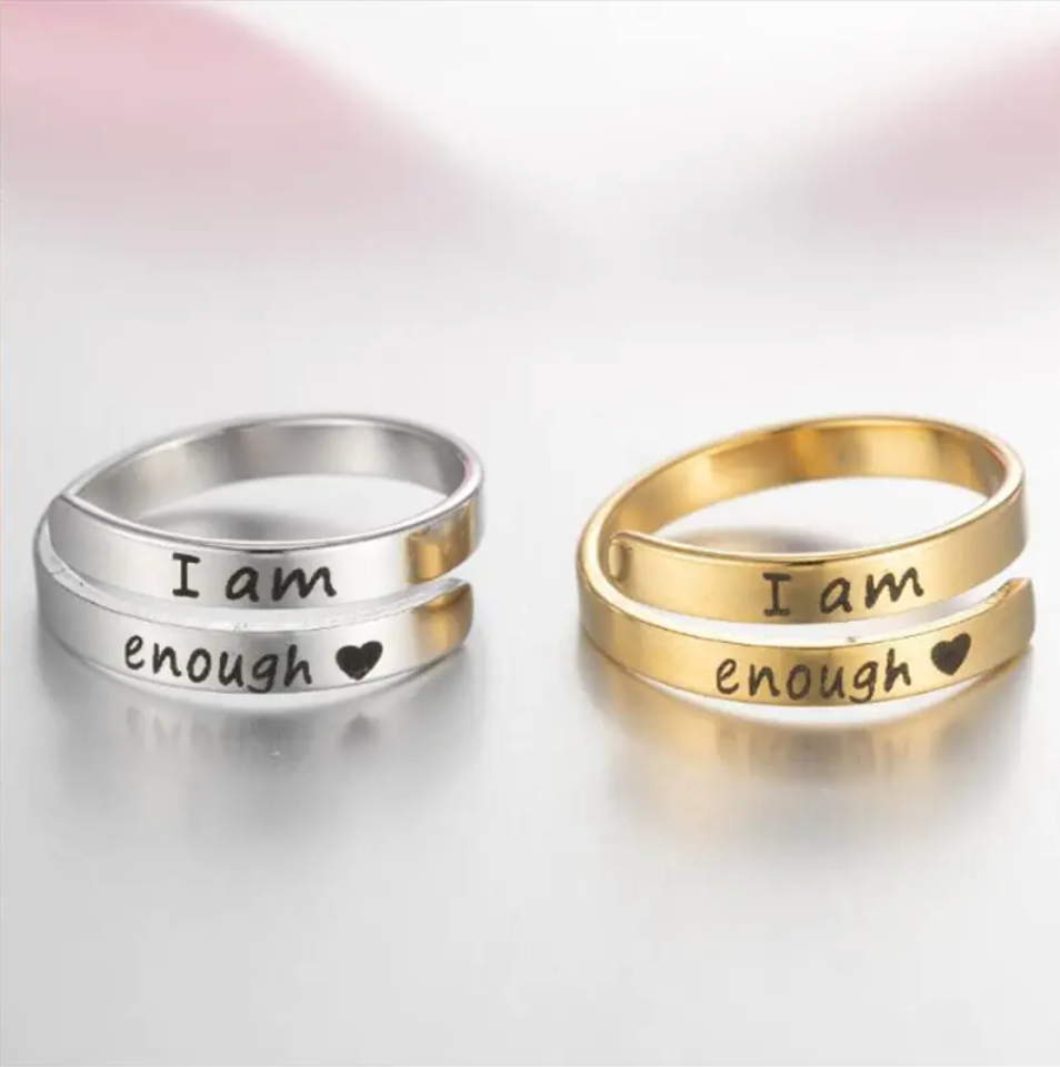 I Am Enough Ring